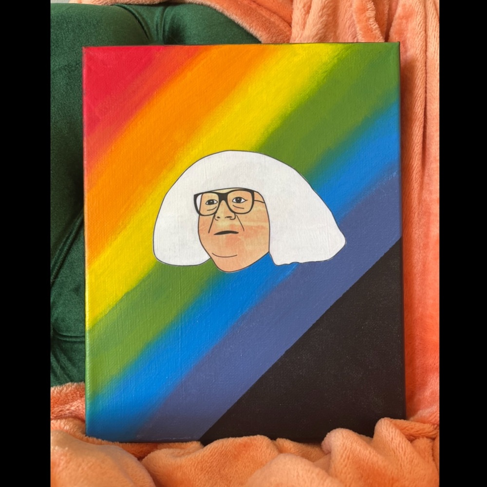 Danny Devito Painting